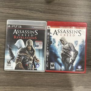 CIB lot 2 Assassin's Creed PS3 Games - Creed 1 and 3, Revelations